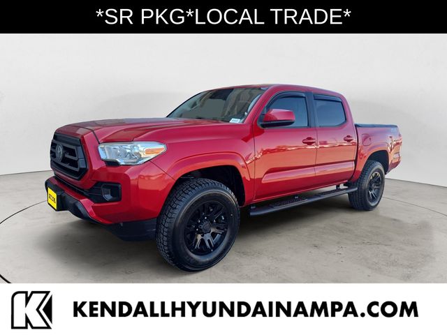 Barcelona Red Metallic 2021 Toyota Tacoma Pickup Truck 4X2 6-Speed Automatic