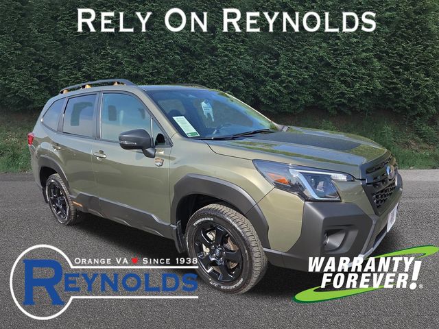 Autumn Green Metallic 2025 Subaru Forester Wilderness Crossover AWD SUV / Crossover All-Wheel Drive Continuously Variable Transmission
