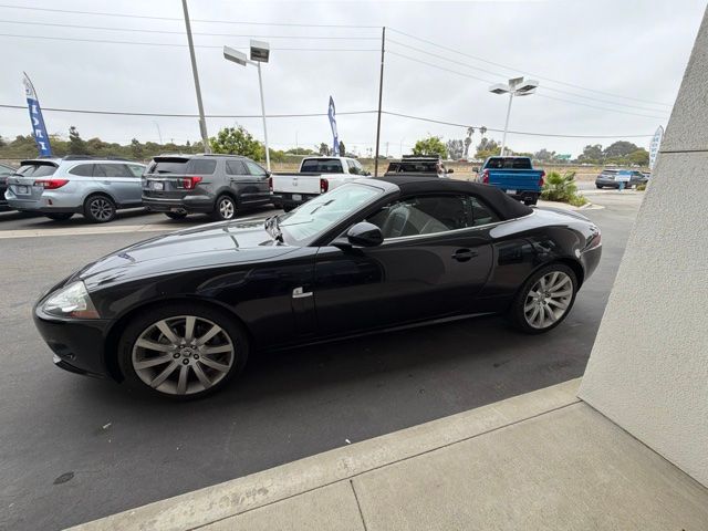 Black (Ebony) 2009 Jaguar XK-Series Convertible Rear-Wheel Drive 6-Speed Automatic Overdrive