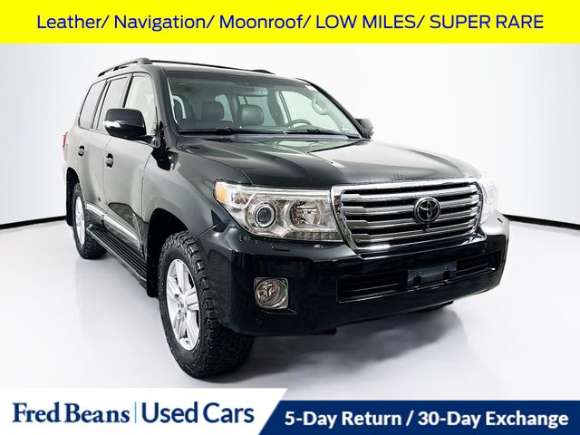 Black 2014 Toyota Land Cruiser SUV / Crossover All-Wheel Drive 6-Speed Automatic