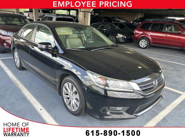 Black 2014 Honda Accord Sedan Front-Wheel Drive Continuously Variable Transmission