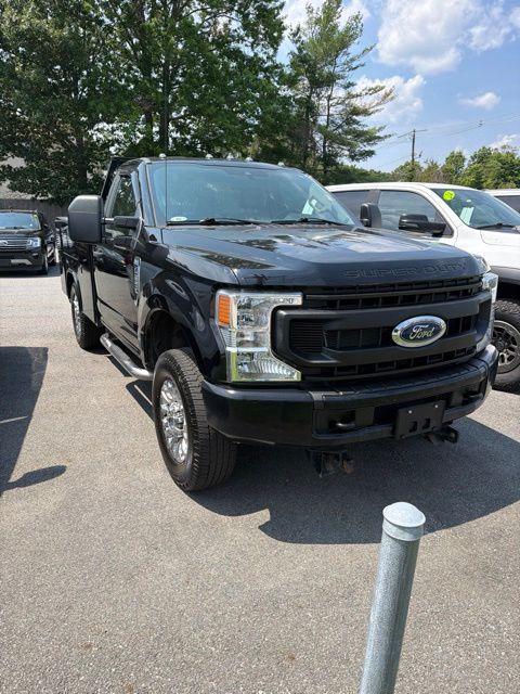Black Metallic 2021 Ford F-250 Super Duty Pickup Truck Four-Wheel Drive 6-Speed Automatic