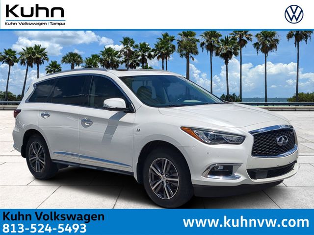 Majestic White 2018 INFINITI QX60 FWD SUV / Crossover Front-Wheel Drive Continuously Variable Transmission