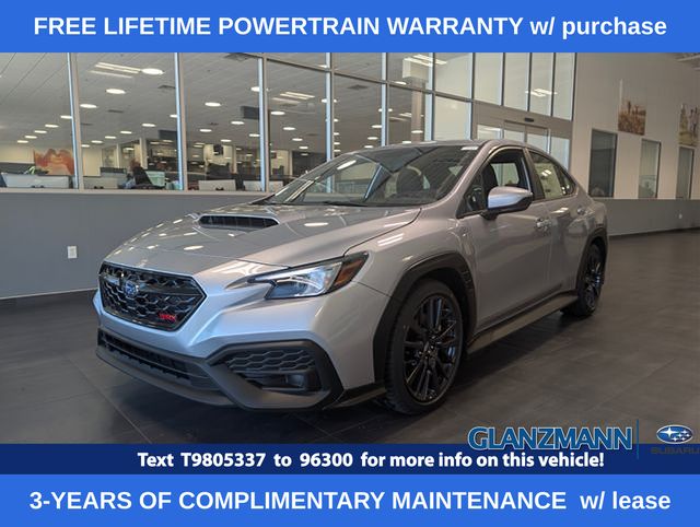 Ice Silver Metallic 2026 Subaru WRX Premium AWD Sedan All-Wheel Drive 6-Speed Manual
