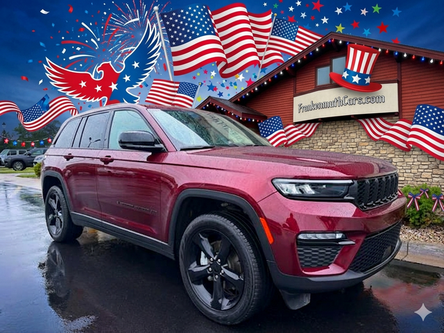 Velvet Red Pearlcoat 2024 Jeep Grand Cherokee SUV / Crossover Four-Wheel Drive 8-Speed Automatic