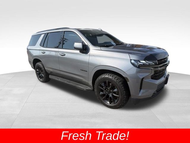 Gray (Satin Steel Metallic) 2021 Chevrolet Tahoe SUV / Crossover Four-Wheel Drive