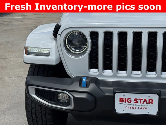 2023 Jeep Wrangler Sahara 4xe White at Emmons Autoplex