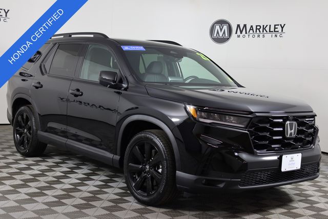 Crystal Black 2025 Honda Pilot Black Edition AWD SUV / Crossover All-Wheel Drive Automatic