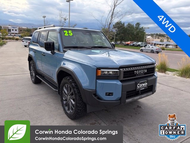 Blue 2025 Toyota Land Cruiser SUV / Crossover Four-Wheel Drive 8-Speed Automatic
