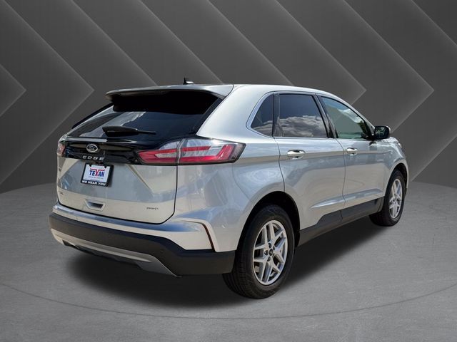 2024 Ford Edge SEL Silver at North Houston Mitsubishi