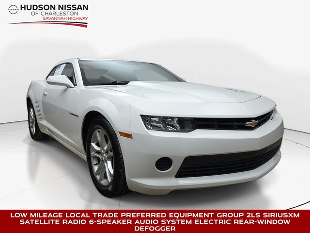 Summit White 2014 Chevrolet Camaro Coupe Rear-Wheel Drive 6-Speed Automatic