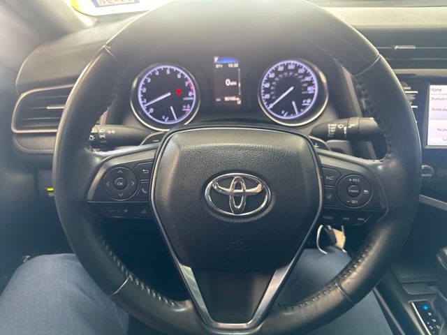 2020 Toyota Camry SE Blue at Emmons Autoplex