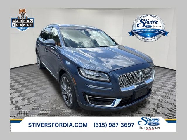 Diamond 2019 Lincoln Nautilus SUV / Crossover All-Wheel Drive 8-Speed Automatic