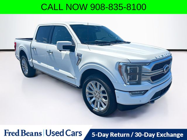 White Metallic 2023 Ford F-150 Pickup Truck Four-Wheel Drive Automatic