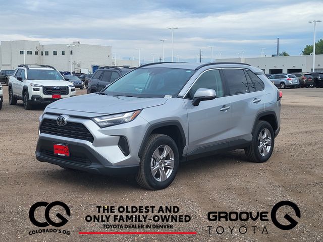 Silver Sky Metallic 2025 Toyota RAV4 SUV / Crossover All-Wheel Drive 8-Speed Automatic