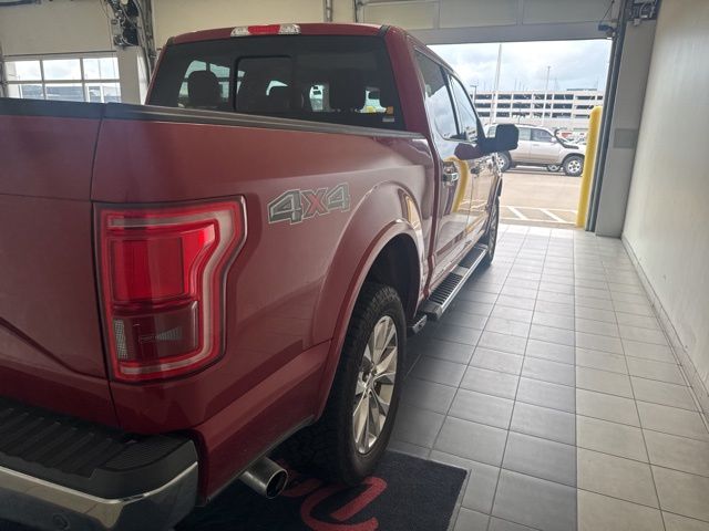 2017 Ford F-150 Lariat Red at Classic Elite Chevrolet Sugar Land
