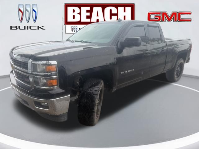 2014 Black Chevrolet Silverado 1500 LT 4X4 Truck