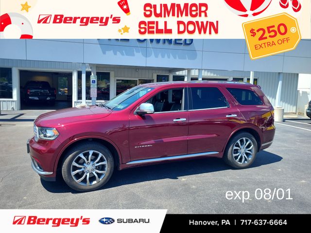 Red Pearl Coat 2016 Dodge Durango SUV / Crossover All-Wheel Drive 8-Speed Automatic