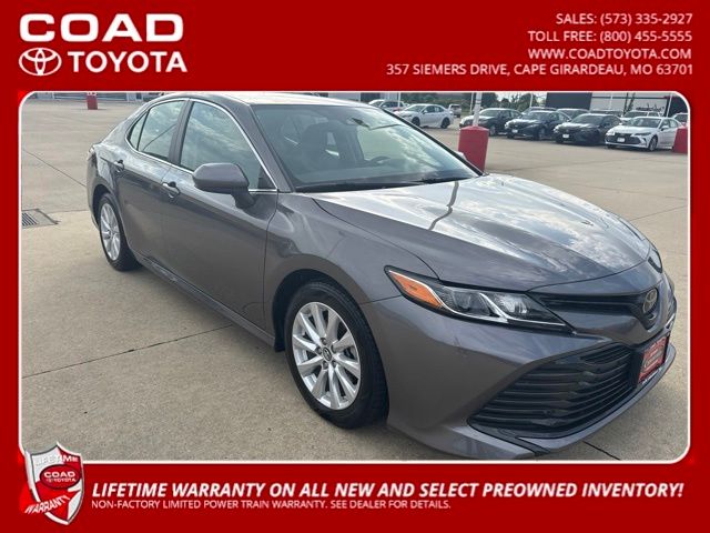 Predawn Gray Mica 2019 Toyota Camry Sedan Front-Wheel Drive 8-Speed Automatic