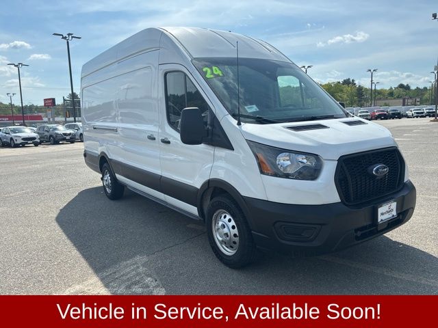 Oxford White 2024 Ford Transit Cargo 350 High Roof Extended LB AWD Van All-Wheel Drive