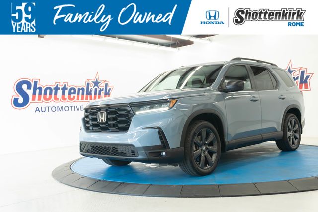 Gray 2025 Honda Pilot SUV / Crossover Front-Wheel Drive Automatic