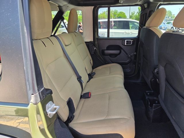 2021 Jeep Wrangler Unlimited Willys - Sarge Green Clearcoat exterior view 16