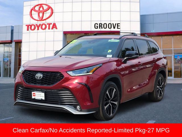 Red (Ruby Flare Pearl) 2021 Toyota Highlander SUV / Crossover All-Wheel Drive 8-Speed Automatic
