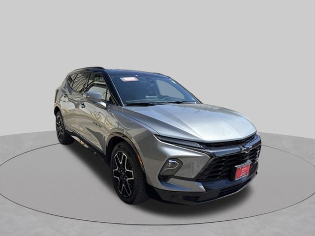 Sterling Gray Metallic 2024 Chevrolet Blazer SUV / Crossover All-Wheel Drive 9-Speed Automatic Overdrive