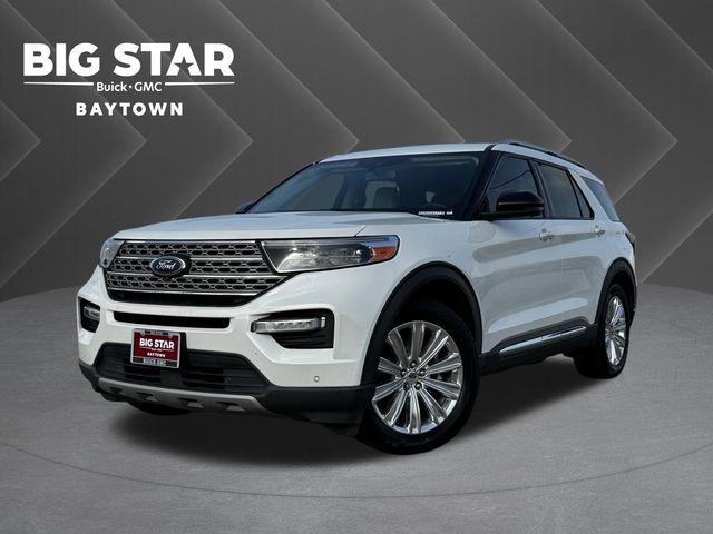2022 Ford Explorer Limited White at Parkway Family Mazda