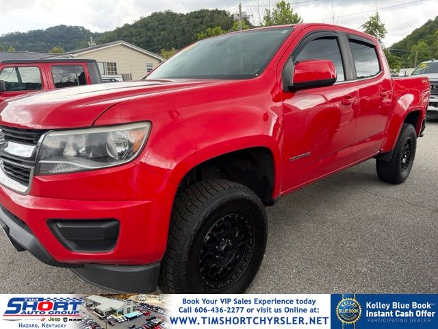Red Hot 2018 Chevrolet Colorado Pickup Truck Four-Wheel Drive 8-Speed Automatic