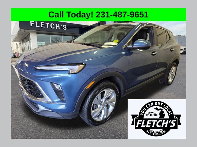 Ocean Blue Metallic 2024 Buick Encore GX Preferred AWD SUV / Crossover All-Wheel Drive 9-Speed Automatic
