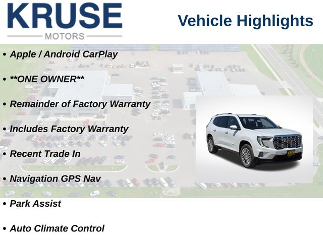 2025 GMC Acadia AWD Denali