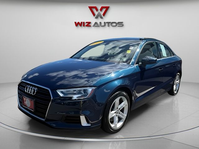 Cosmos Blue Metallic 2017 Audi A3 Sedan Front-Wheel Drive 6-Speed Automatic