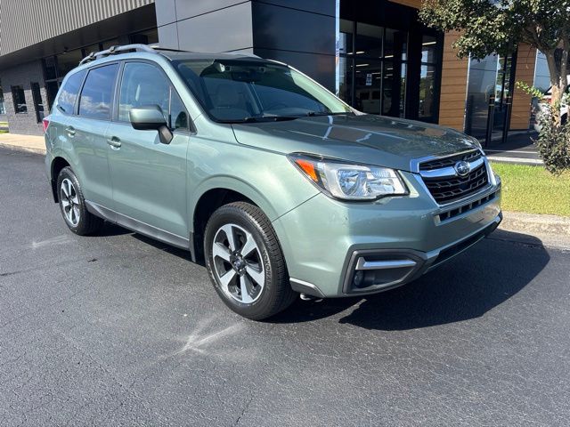 Green Metallic 2018 Subaru Forester SUV / Crossover All-Wheel Drive Continuously Variable Transmission