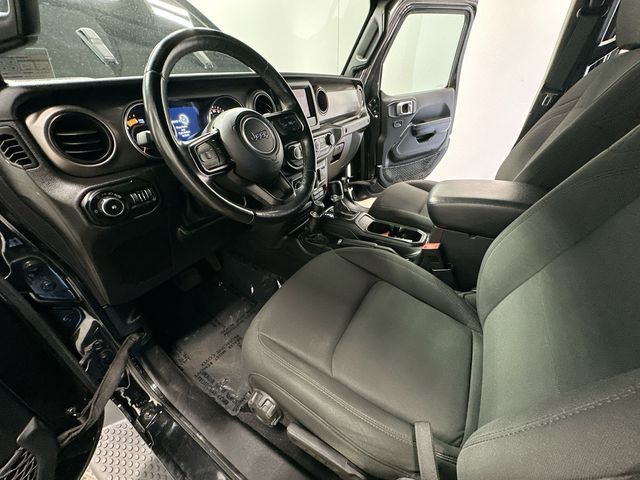2020 Jeep Wrangler Unlimited Sport S Black at Klick Lewis Buick Chevrolet