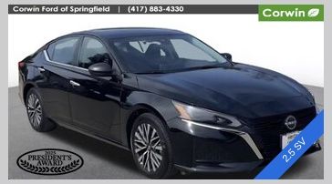 Super Black Clearcoat 2025 Nissan Altima Sedan Front-Wheel Drive Continuously Variable Transmission
