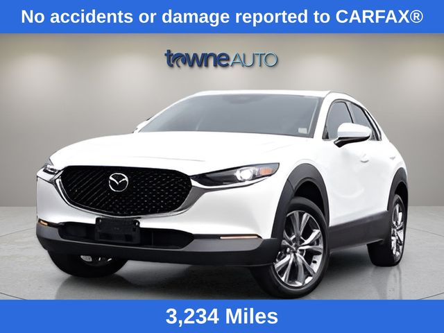Snowflake White Pearl Mica 2025 Mazda CX-30 2.5 S Premium AWD SUV / Crossover All-Wheel Drive 6-Speed Automatic