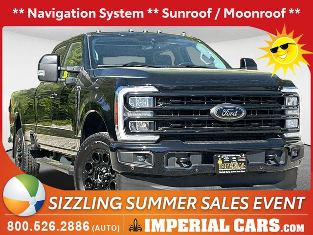 Agate Black Metallic 2023 Ford F-250 Super Duty Pickup Truck Four-Wheel Drive Automatic