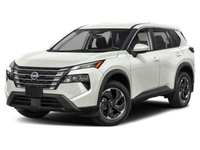 Everest White Pearl 2024 Nissan Rogue SUV / Crossover Front-Wheel Drive Continuously Variable Transmission