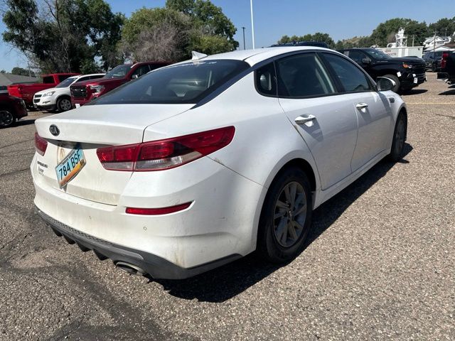 2019 Snow White Pearl Kia Optima LX FWD Sedan