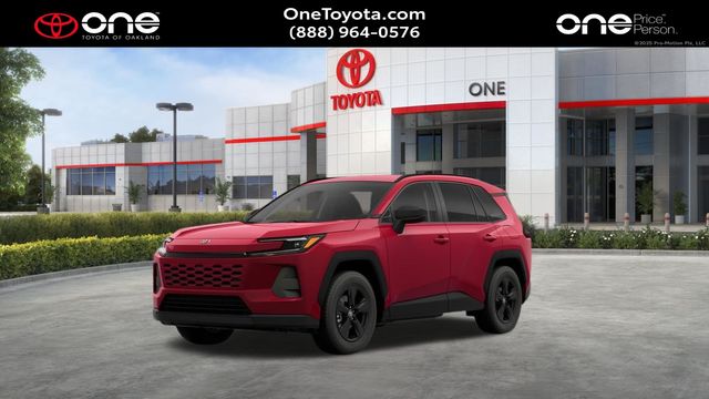 Red (Ruby) 2026 Toyota RAV4 SUV / Crossover Front-Wheel Drive Continuously Variable Transmission