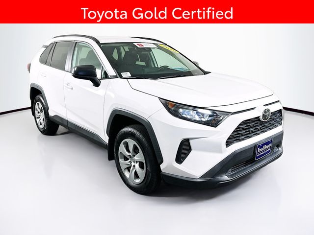 Super White 2020 Toyota RAV4 LE AWD SUV / Crossover All-Wheel Drive 8-Speed Automatic