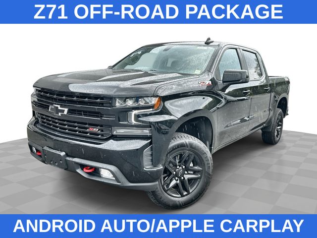 Black 2021 Chevrolet Silverado 1500 Pickup Truck Four-Wheel Drive Automatic