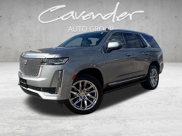 Silver Metallic 2023 Cadillac Escalade Premium Luxury Platinum 4WD SUV / Crossover Four-Wheel Drive Automatic