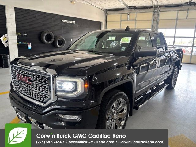 Black 2016 GMC Sierra 1500 Pickup Truck Four-Wheel Drive 8-Speed Automatic Overdrive