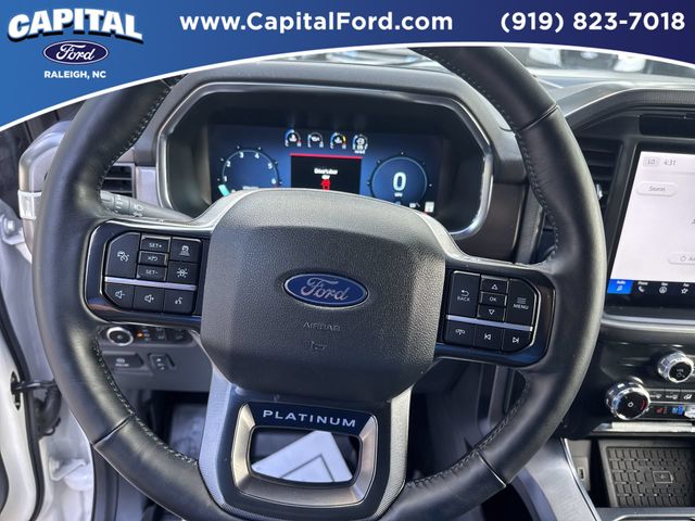 Used 2025 White Ford Platinum image 24
