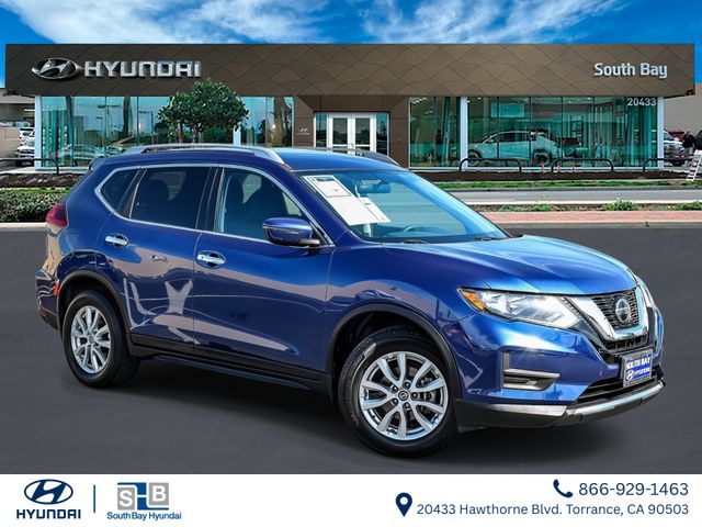 Caspian Blue 2018 Nissan Rogue SV FWD SUV / Crossover Front-Wheel Drive Continuously Variable Transmission