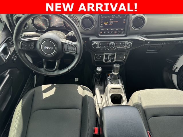 2021 Jeep Wrangler Unlimited Willys White at Wharton Ford