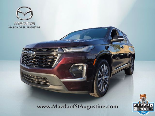 Black Cherry Metallic 2023 Chevrolet Traverse SUV / Crossover Front-Wheel Drive 9-Speed Automatic