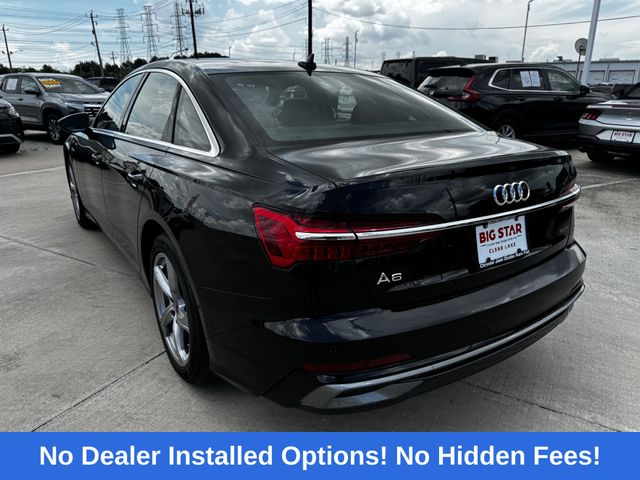 2024 Audi A6  Black at DeMontrond Gulf Freeway